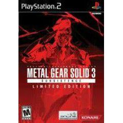 PS2 - Metal Gear Solid 3 Subsistence Limited Edition Theater Disc