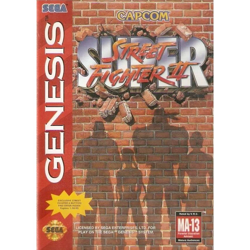 Genesis - Super Street Fighter II (In Case)