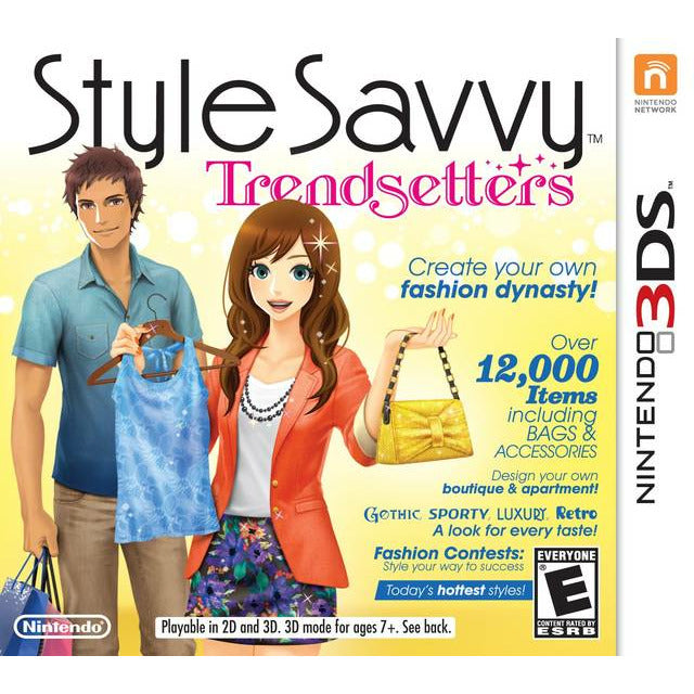 3DS - Style Savvy Trendsetters (In Case)