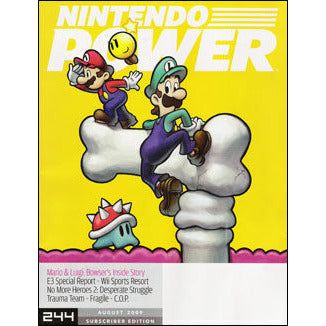 Nintendo Power Magazine (#244 Subscriber Edition) - Incomplete and/or Rougher