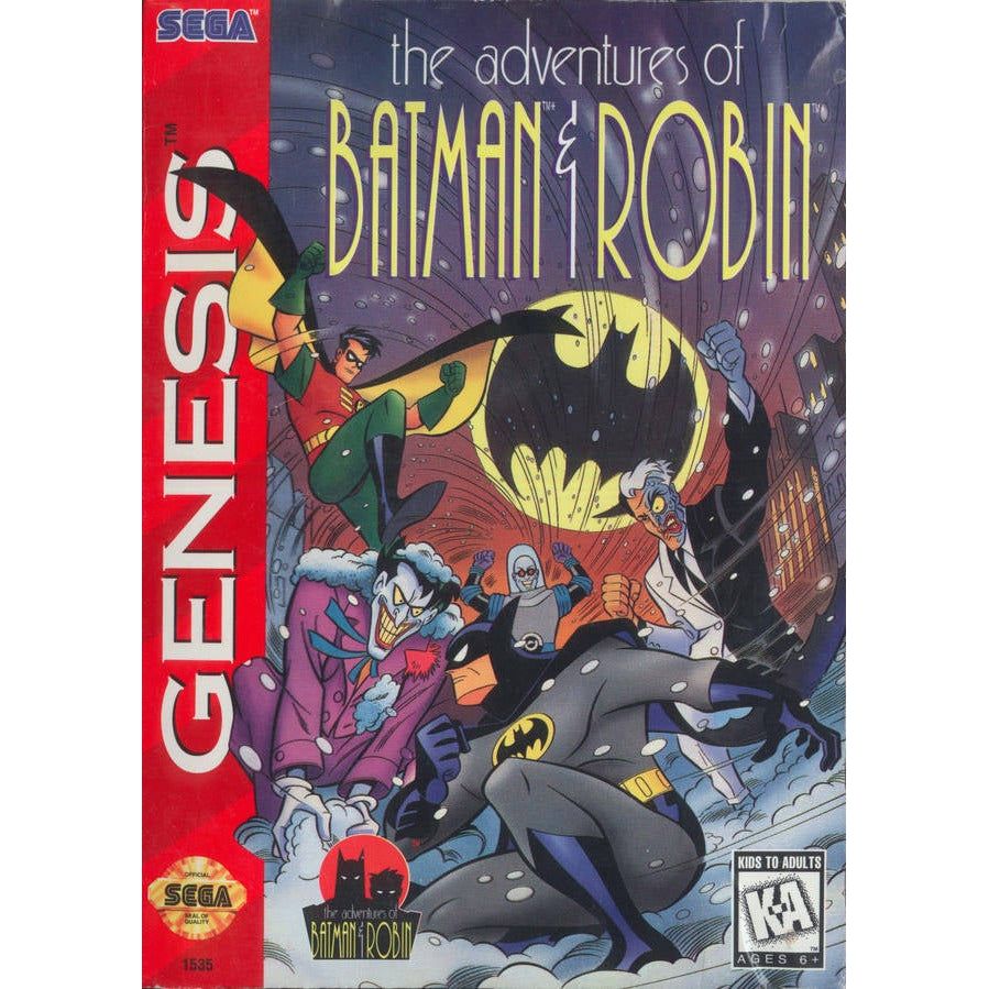 Genesis - The Adventures Of Batman And Robin (Cartridge Only)