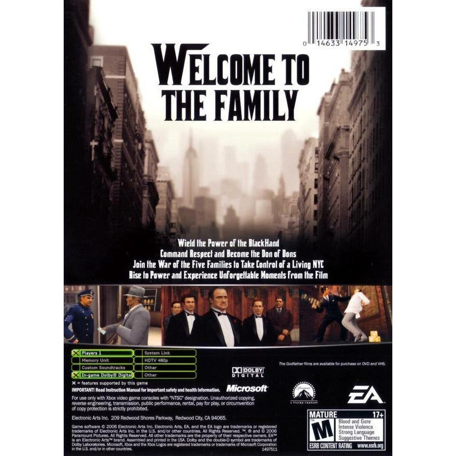 XBOX - The Godfather The Game