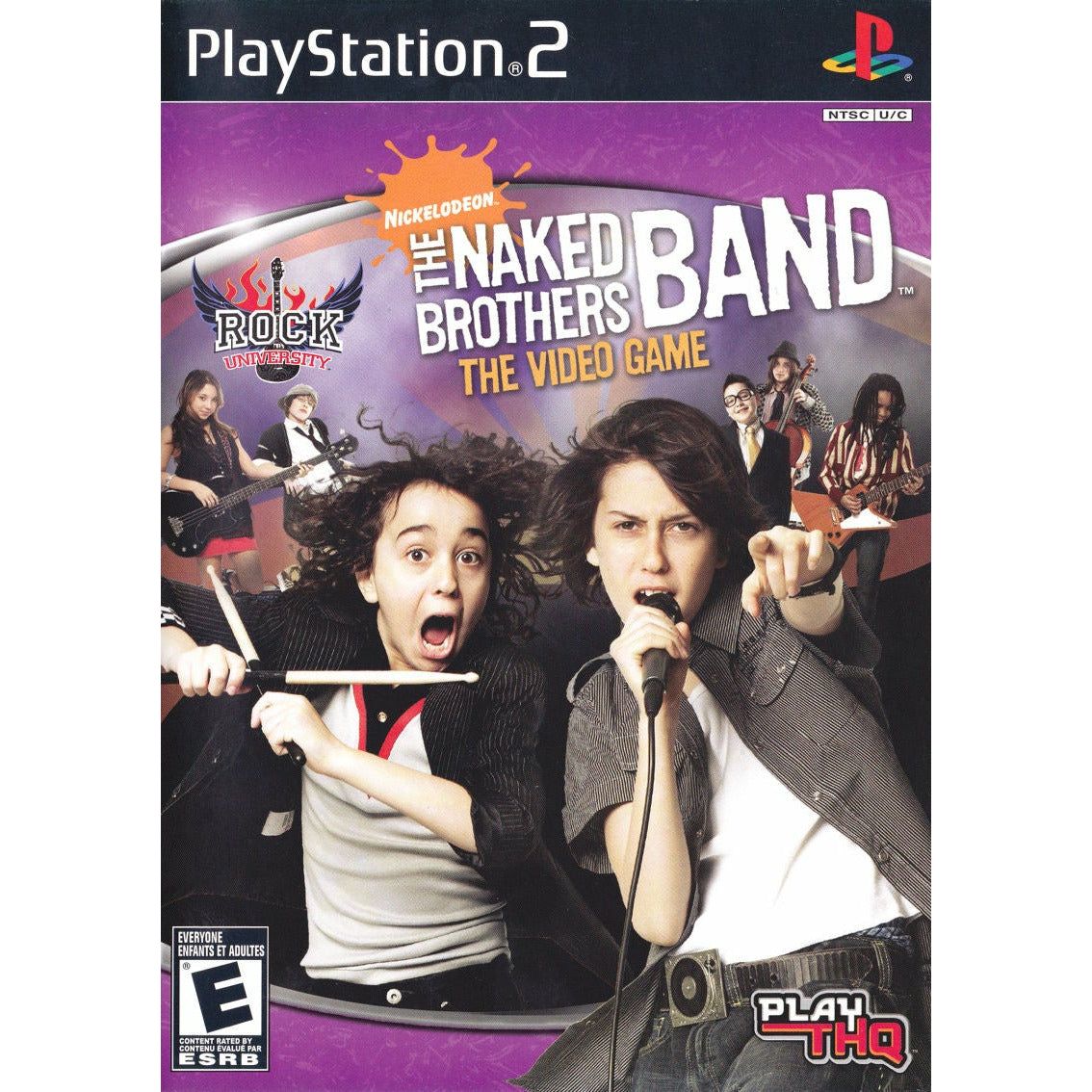 PS2 - The Naked Brothers Band The Video Game