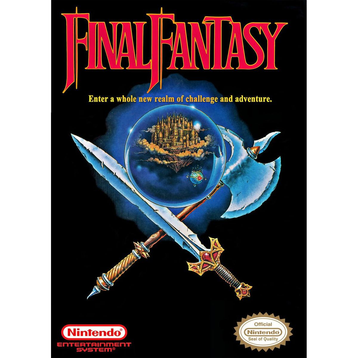 NES - Final Fantasy (Complete In Box / With Manual / No Maps)