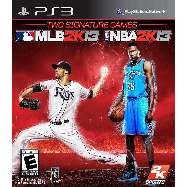 PS3 - Pack combiné MLB 2K13 / NBA 2K13