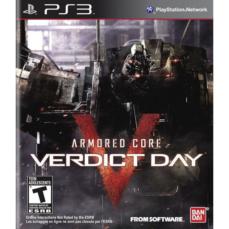 PS3 - Armored Core Verdict Day