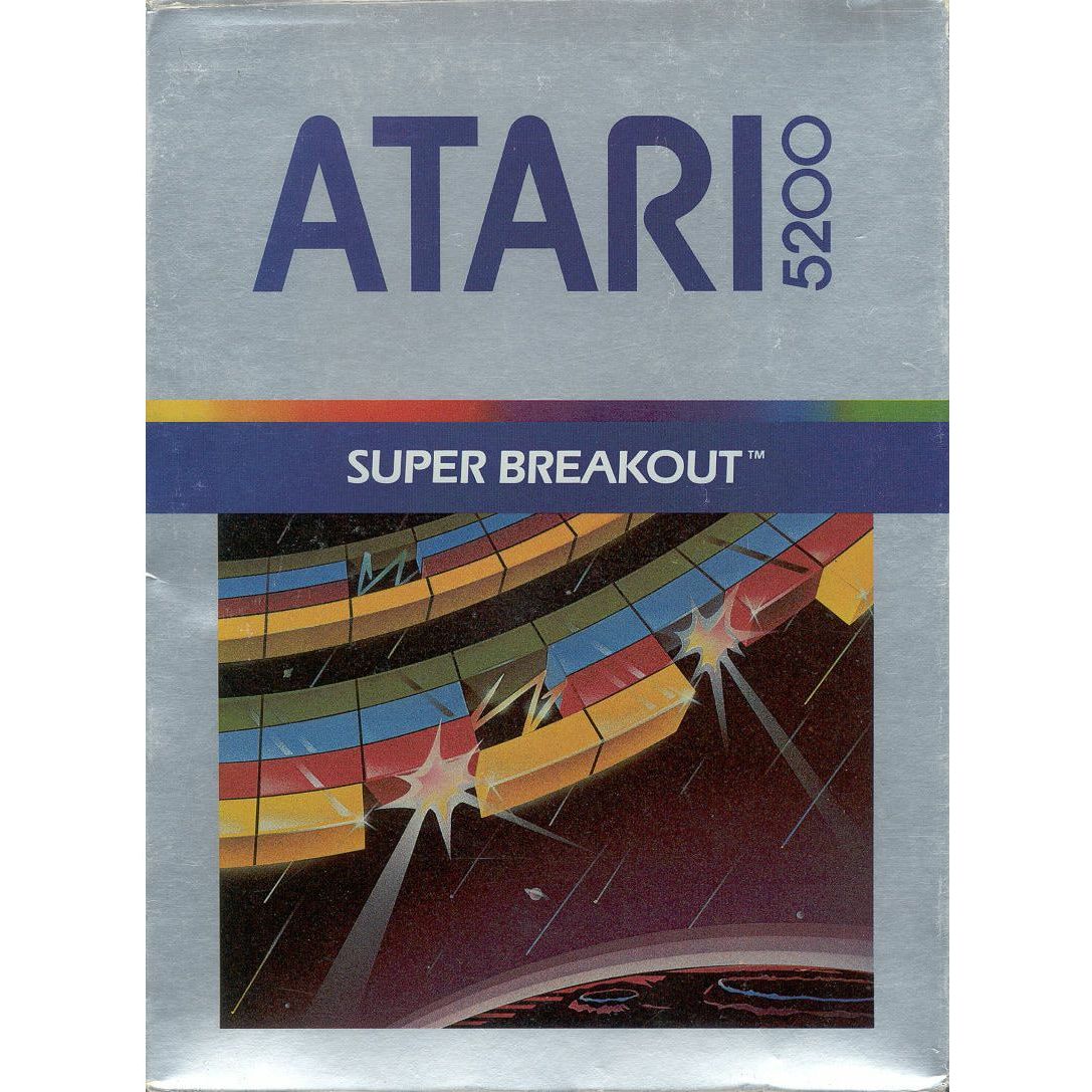 Atari 5200 - Super Breakout (Cartridge Only)