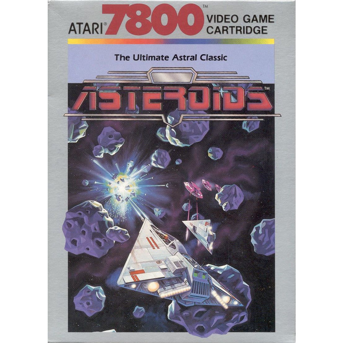 Atari 7800 - Astéroïdes