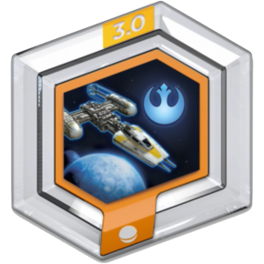 Disney Infinity 3.0 - Disque de puissance hexagonal Y-Wing Starfighter