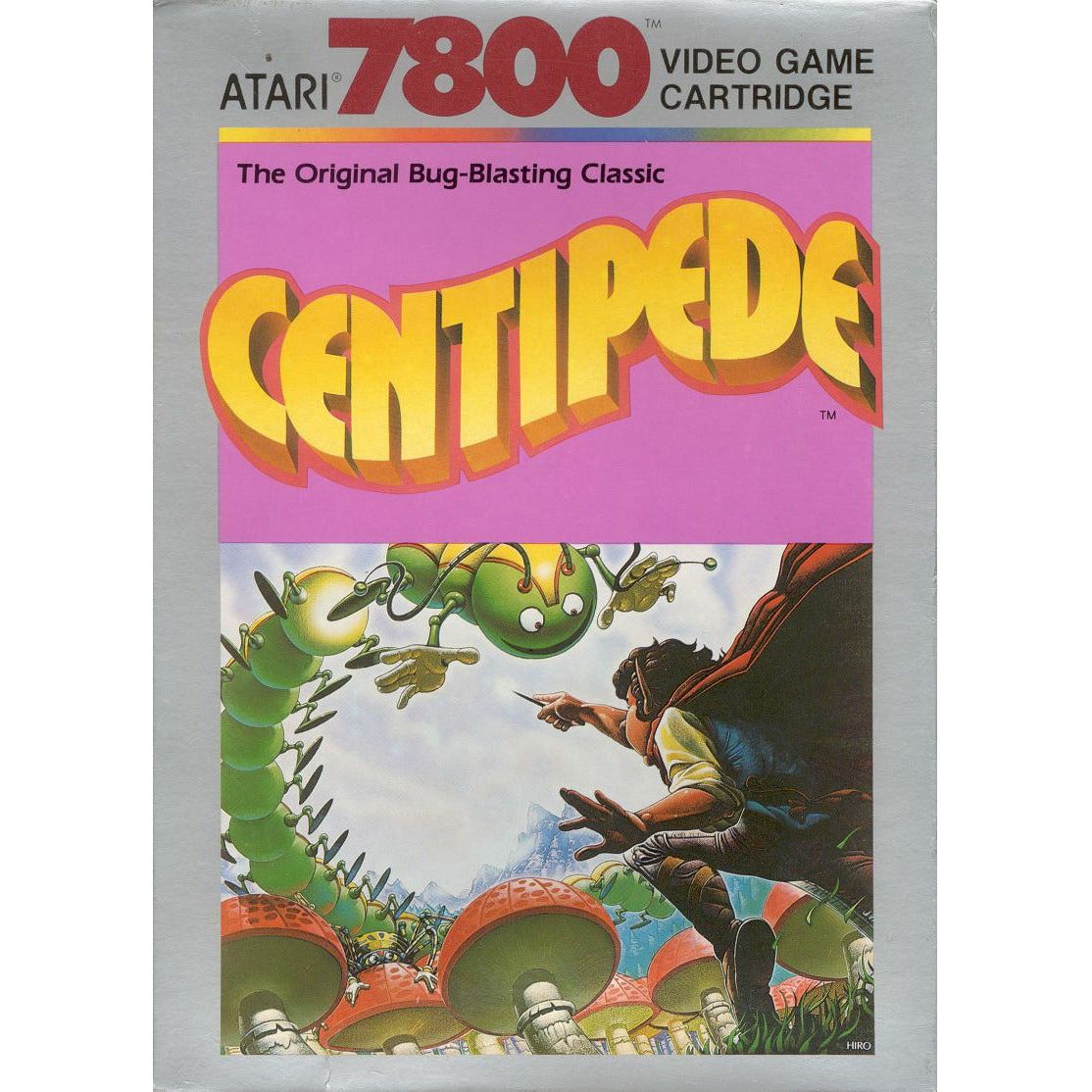 Atari 7800 - Centipede (Cartridge Only / Rough Label)