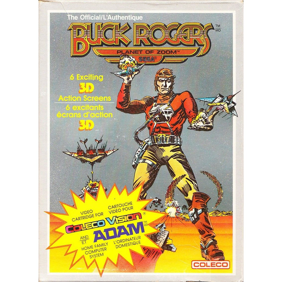 ColecoVision - Buck Rogers Planet of Zoom (cartouche uniquement)