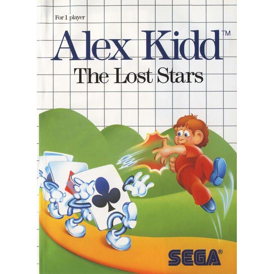 Master System - Alex Kidd The Lost Stars (In Case)