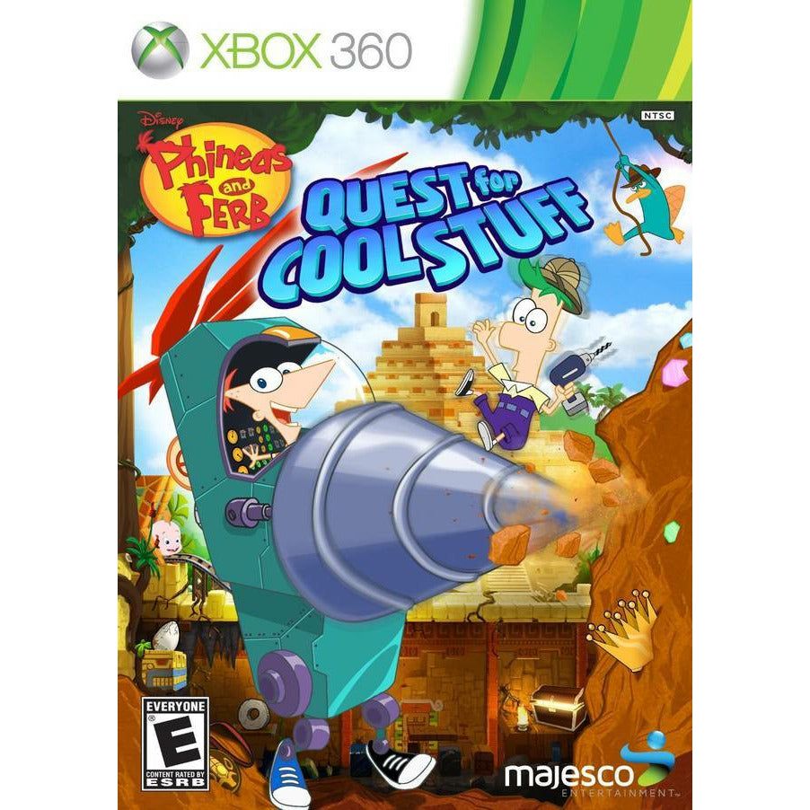 XBOX 360 - Phineas And Ferb Quest For Cool Stuff