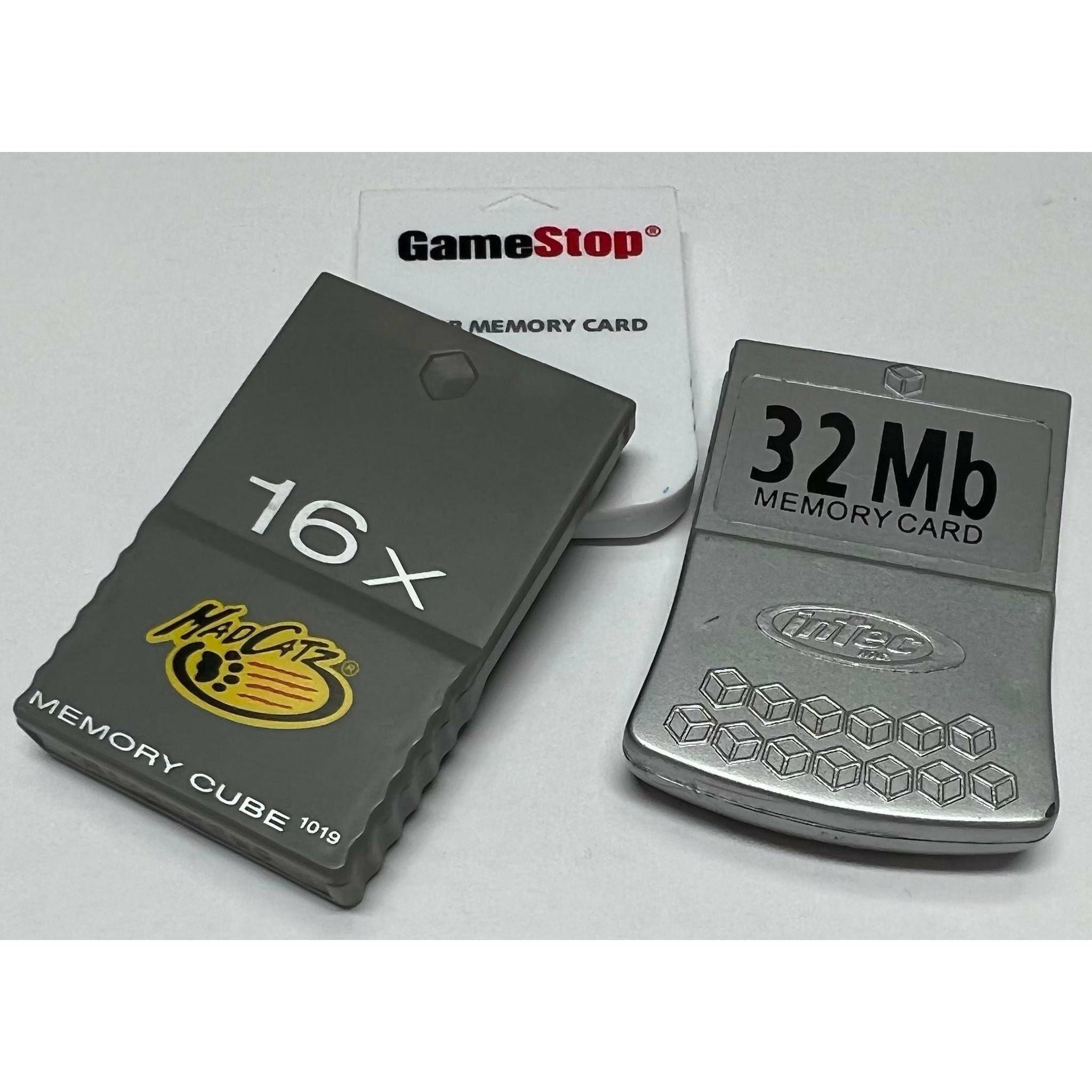Nintendo GameCube Non-OEM Memory Cards