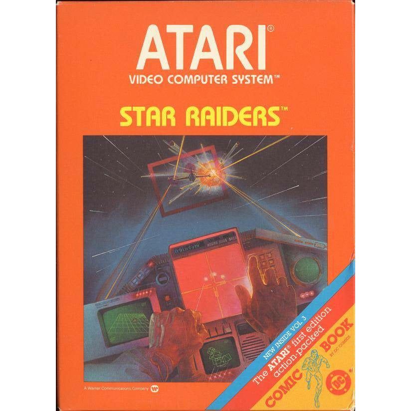 Atari 2600 - Star Raiders avec pavé tactile vidéo (dans la boîte)