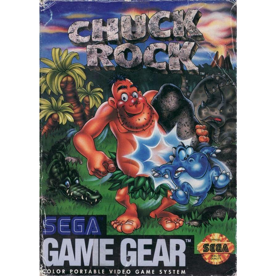 GameGear - Chuck Rock (cartouche uniquement)