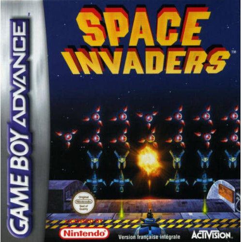 GBA - Space Invaders (complet dans la boîte) (région PAL)