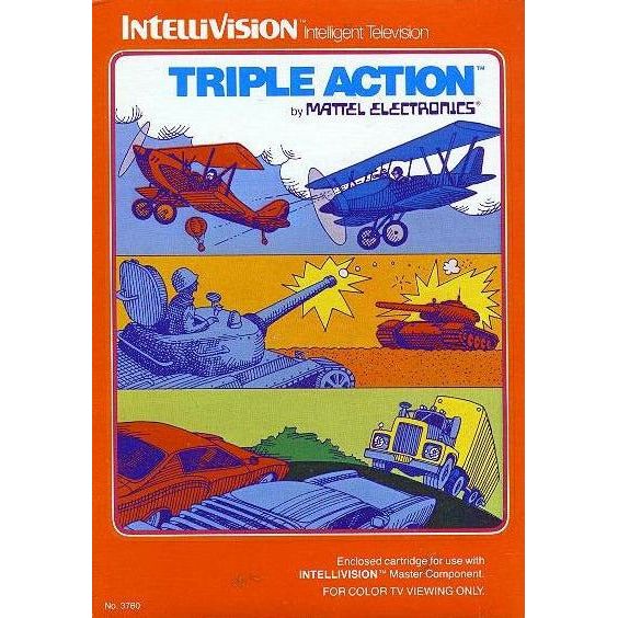 Intellivision-Triple Action