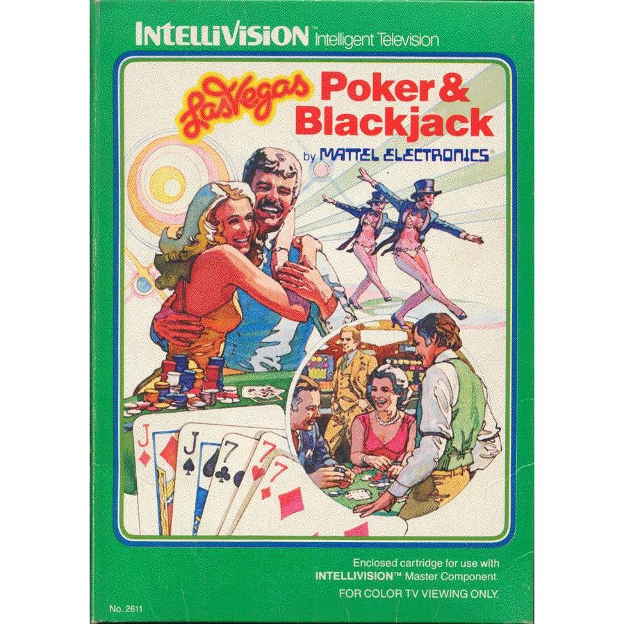 Intellivision - Las Vegas Poker &amp; Blackjack (En boîte)