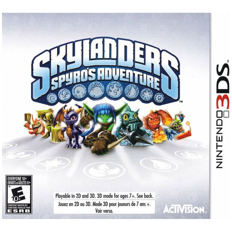 3DS - Skylanders Spyro's Adventure (au cas où) (jeu uniquement)