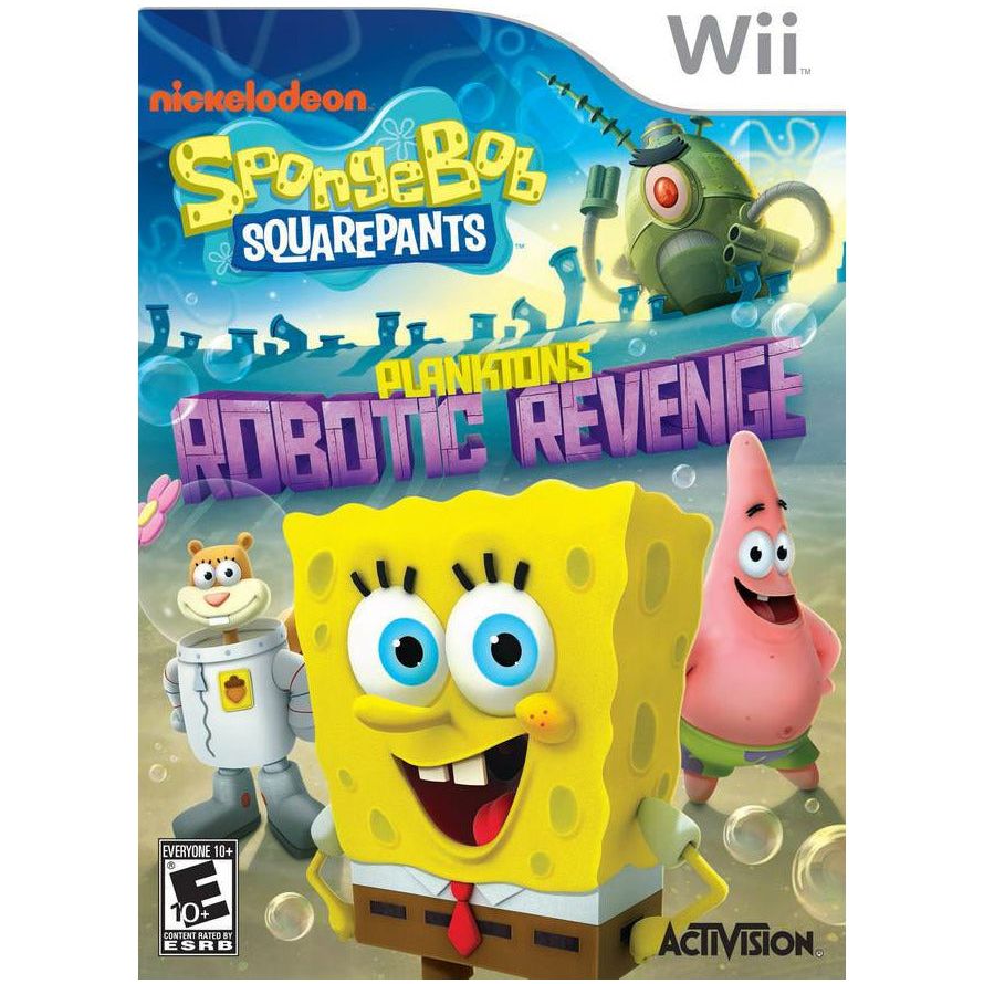 Wii - Spongebob Squarepants Plankton's Robotic Revenge