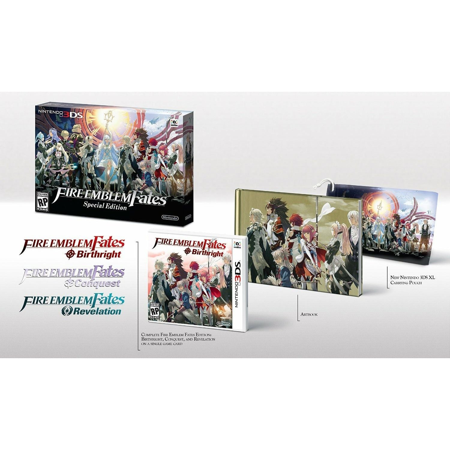 3DS - Fire Emblem Fates Special Edition (Complete)