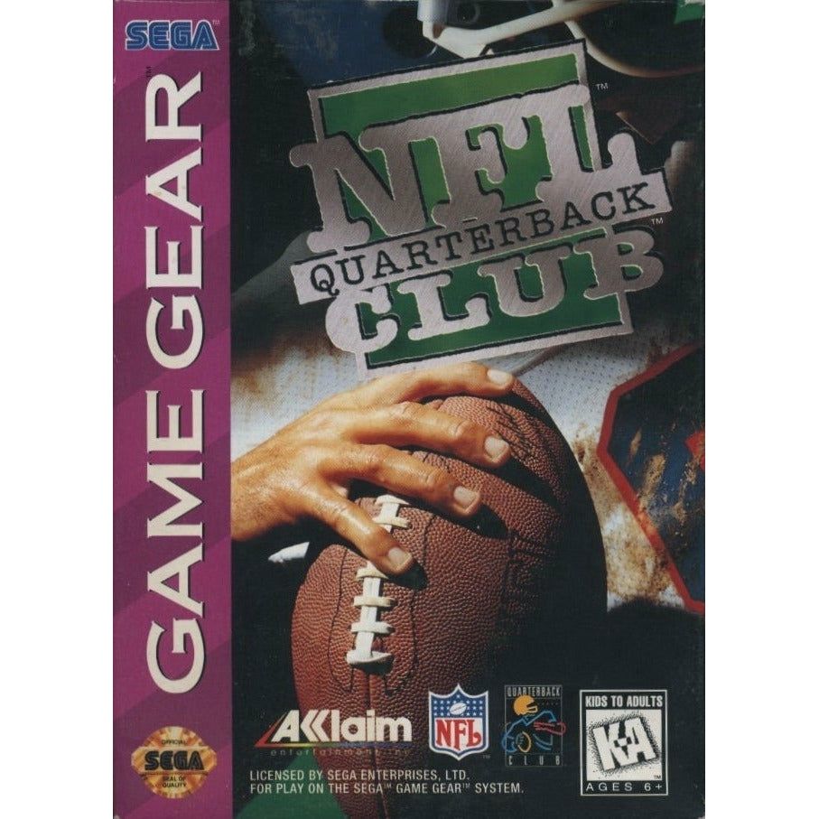GameGear - NFL Quarterback Club (Cartridge Only)