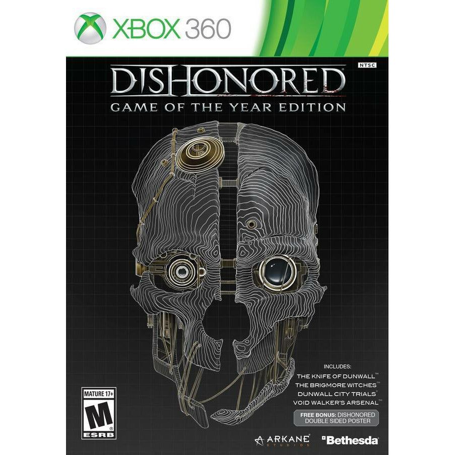 XBOX 360 - Édition Jeu Dishonored de l'année