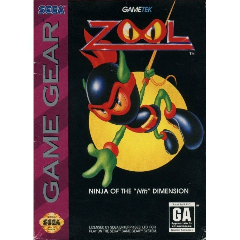 GameGear - Zool (cartouche uniquement)
