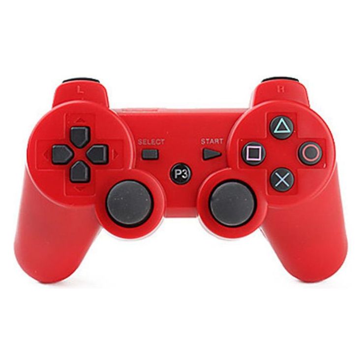 PS3 Third Party Doubleshock III Controller (Wireless) (Red)