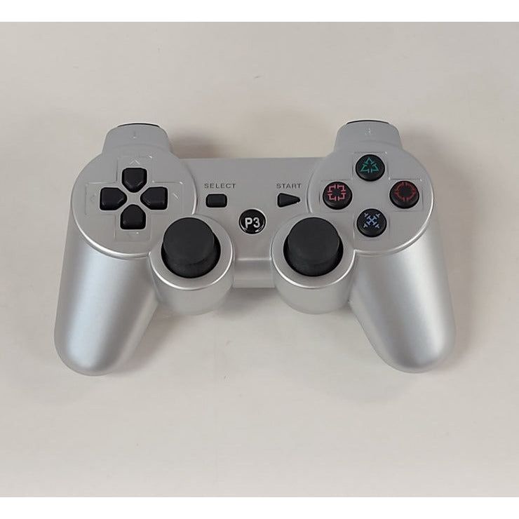 PS3 Third Party Doubleshock III Controller (Wireless) (Silver)