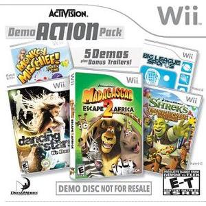 Wii - Activision Démo Action Pack