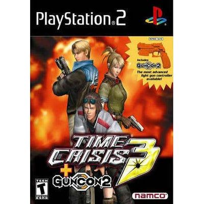 PS2 - Time Crisis 3 w/Light Gun