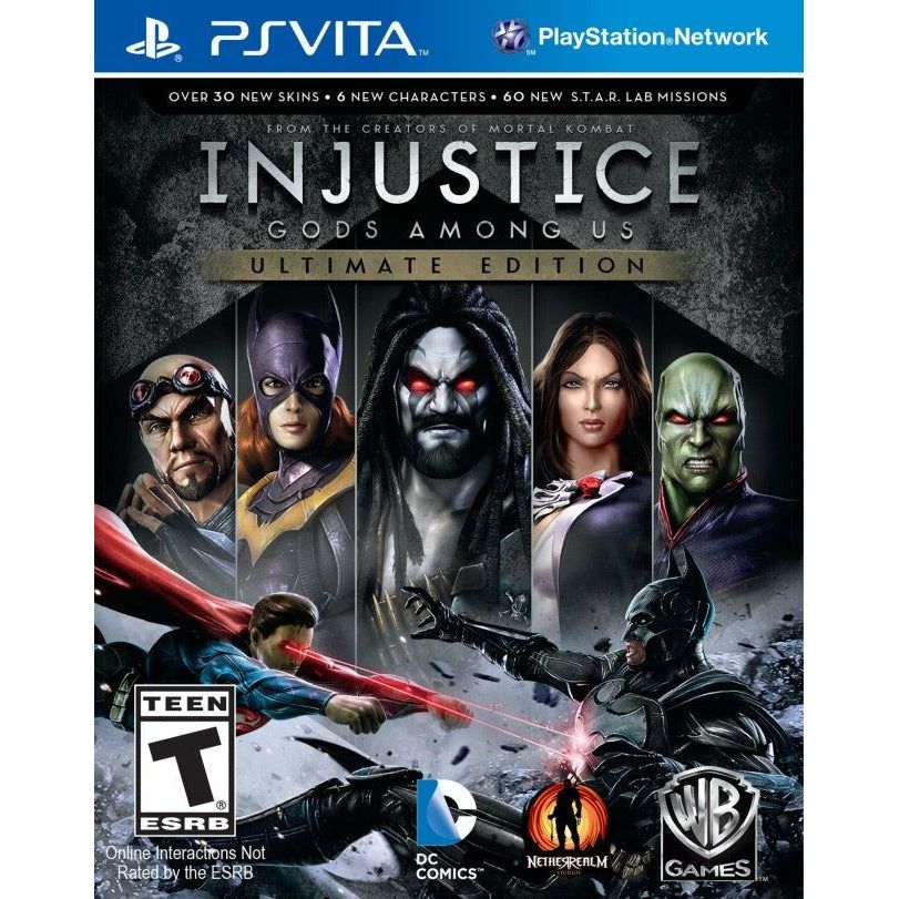 VITA - Injustice Gods Amung Us Ultimate Edition (au cas où)