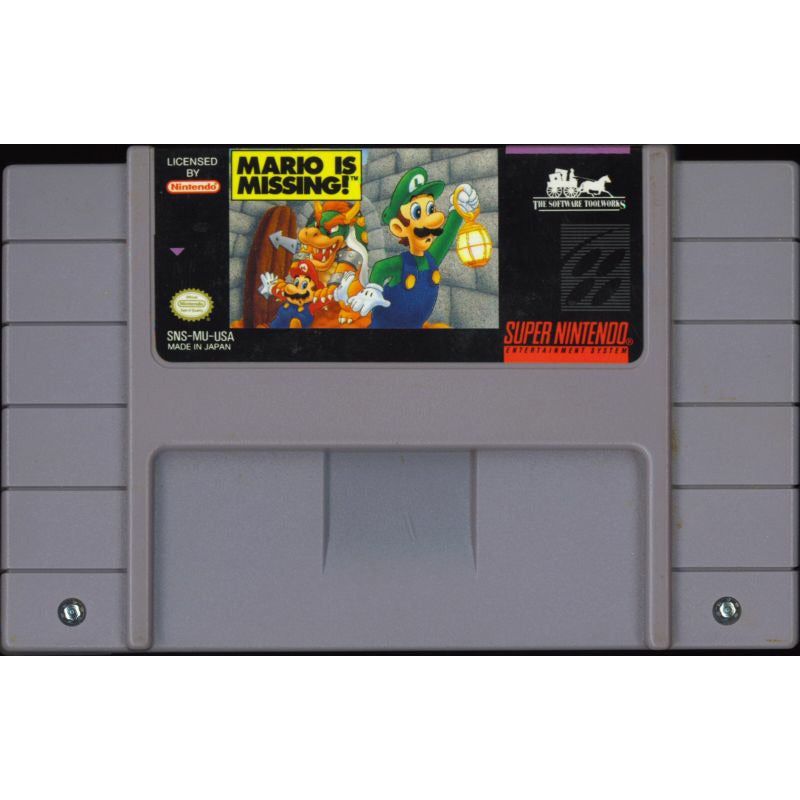 SNES - Mario is Missing! (Cartridge Only)