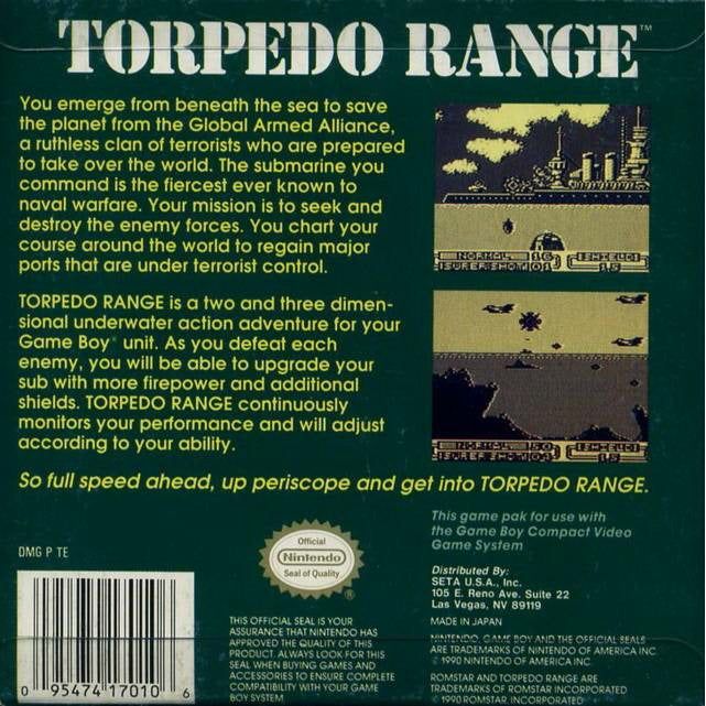 GB - Torpedo Range (Cartridge Only)