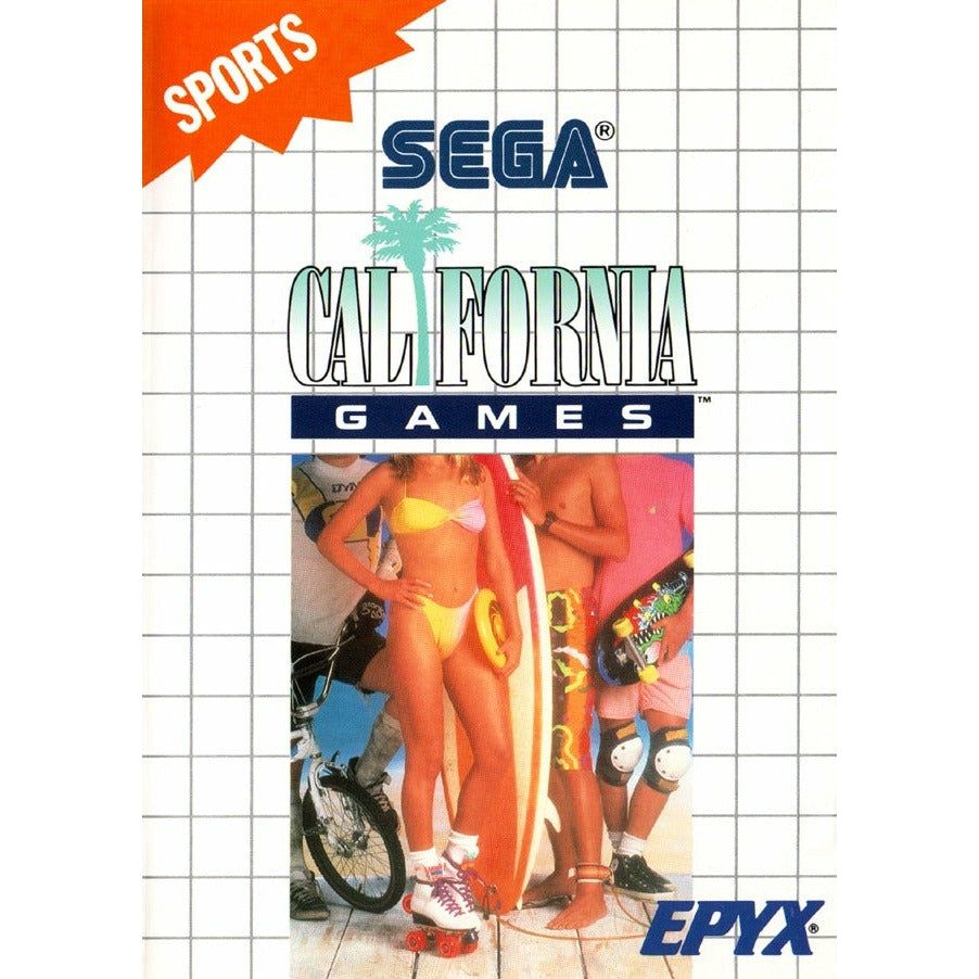 Master System - California Games (In Case)
