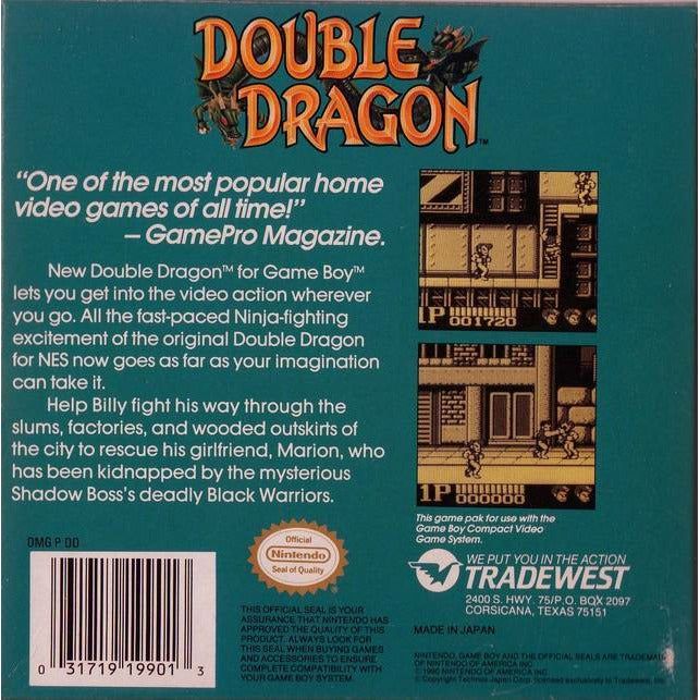 GB - Double Dragon (Cartridge Only)