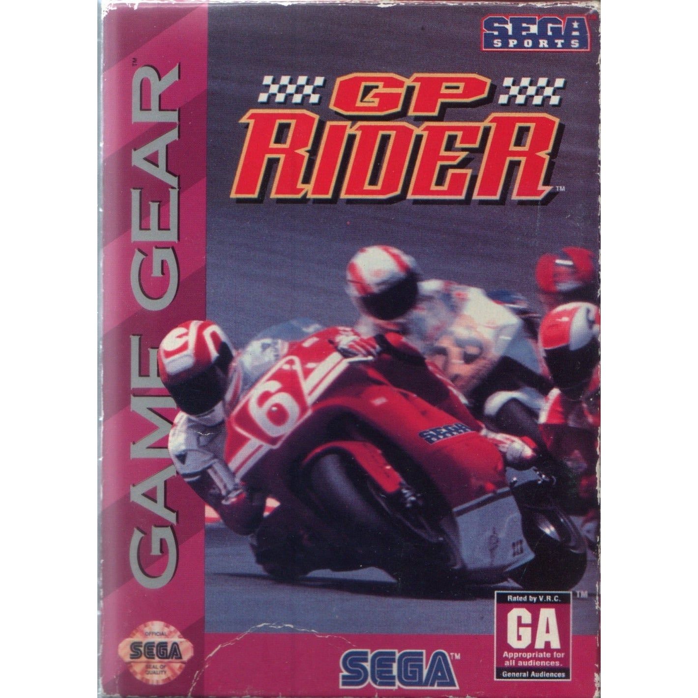 GameGear - GP Rider (cartouche uniquement)