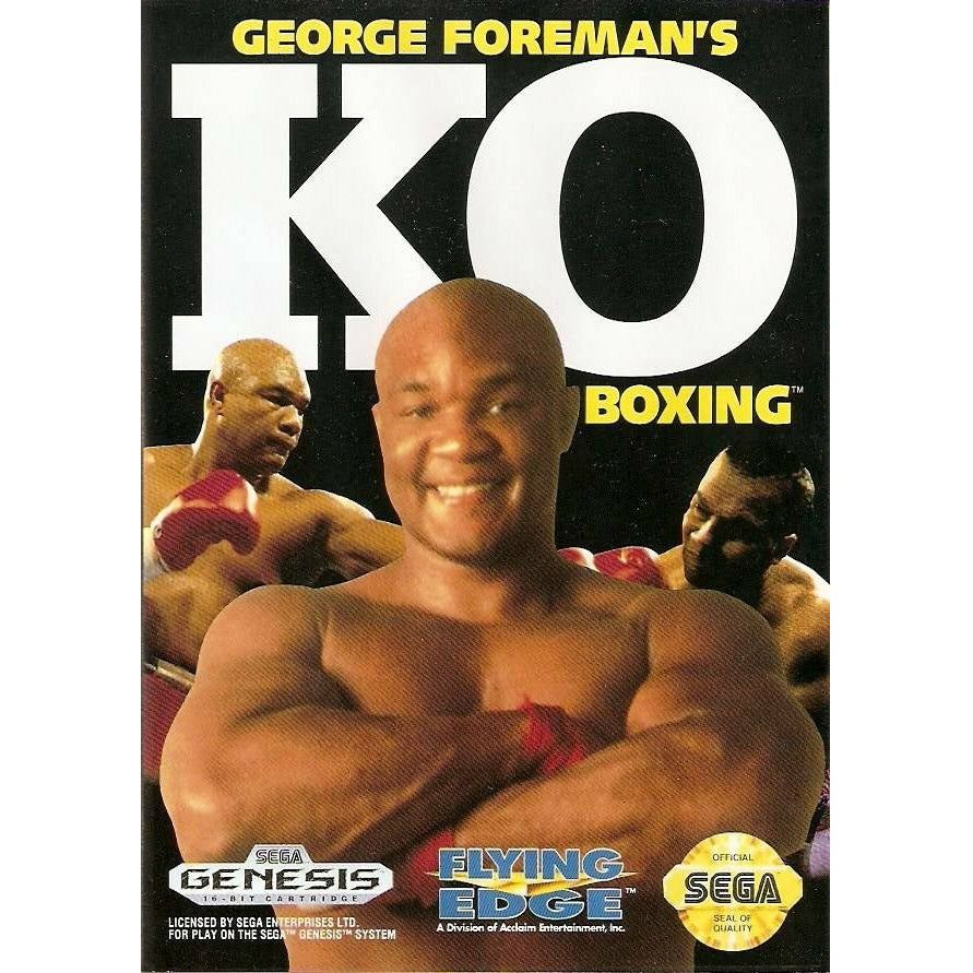 Genesis - George Foreman's KO Boxing (In Case)