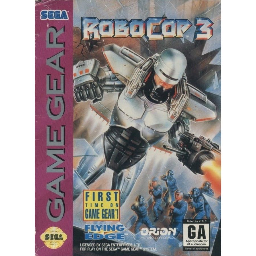 GameGear - Robocop 3 (Cartridge Only)