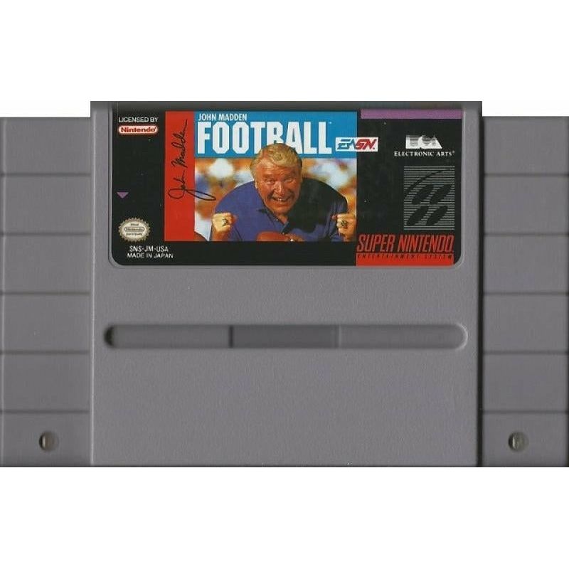 SNES - John Madden Football (cartouche uniquement)