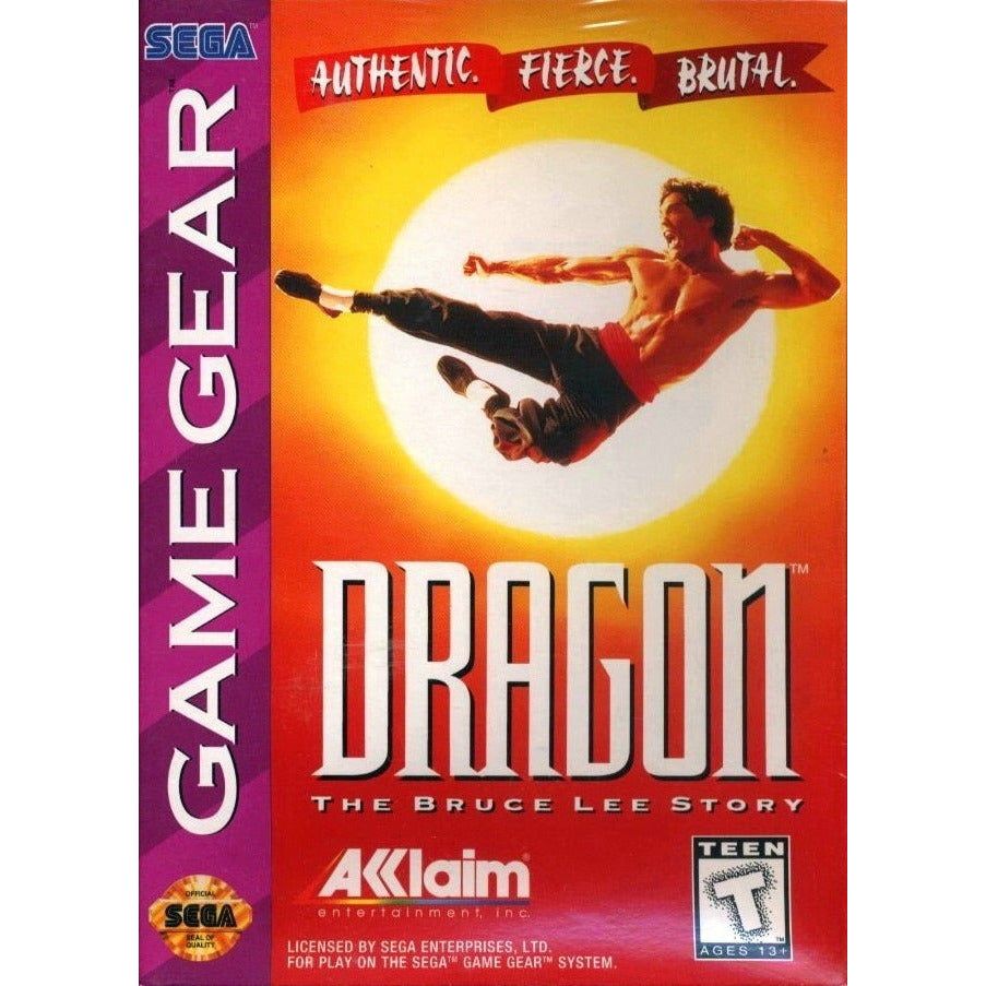GameGear - Dragon L'histoire de Bruce Lee (cartouche uniquement)