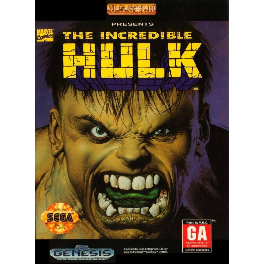 Genesis - L'Incroyable Hulk (cartouche uniquement)