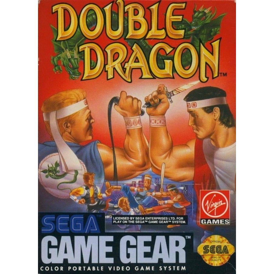 GameGear - Double Dragon (cartouche uniquement)