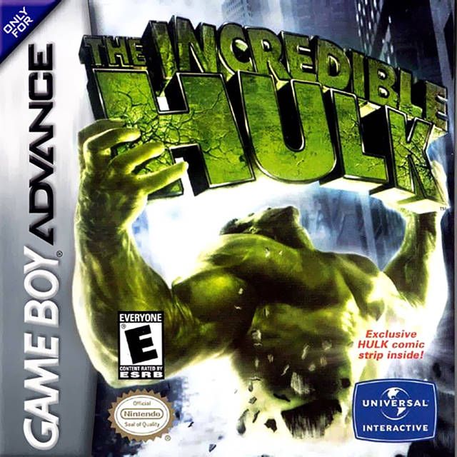 GBA - The Incredible Hulk (Cartridge Only)