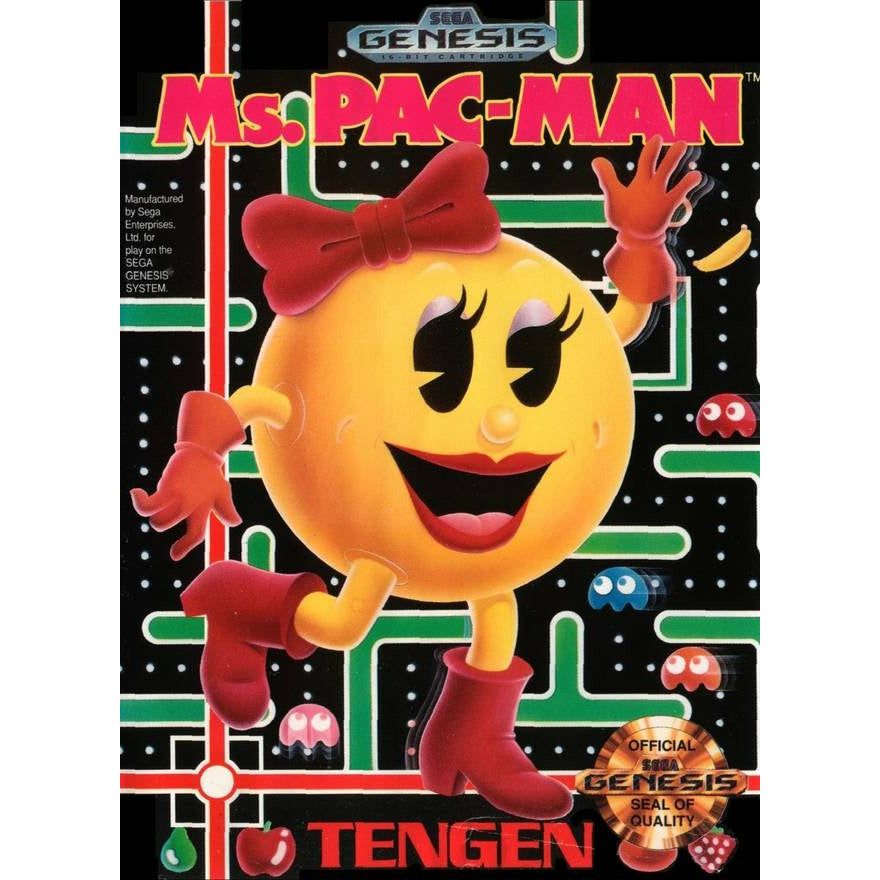 Genesis - Mme Pac-Man (cartouche uniquement)