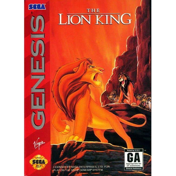 Genesis - Le Roi Lion (cartouche uniquement)