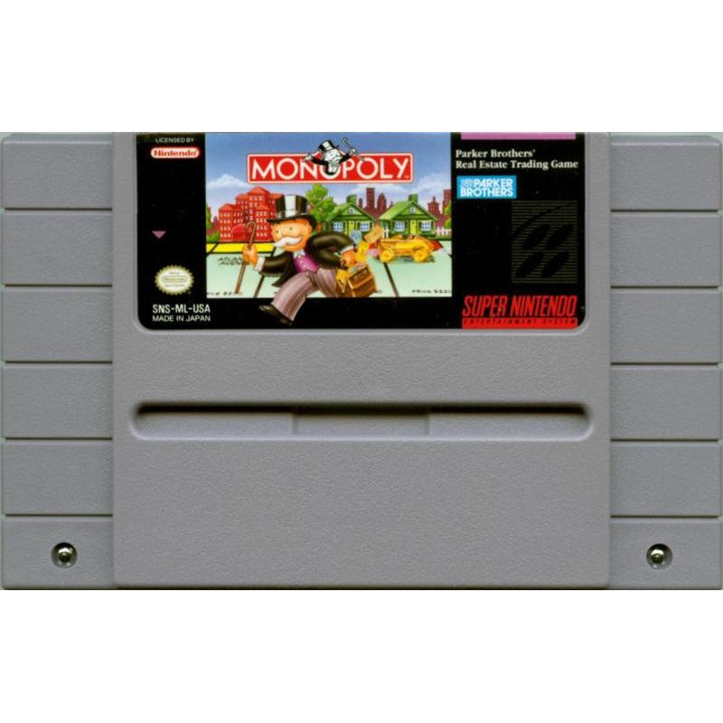 SNES - Monopoly (Cartridge Only)