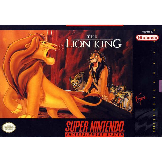 SNES - Le Roi Lion (Complet en Boite)